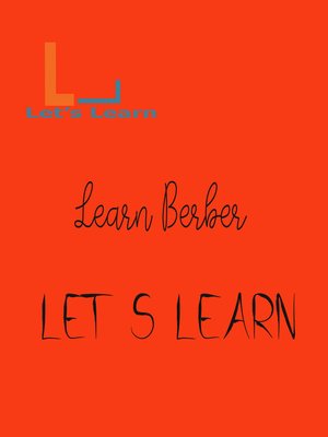 cover image of Let's Learn Learn Berber
